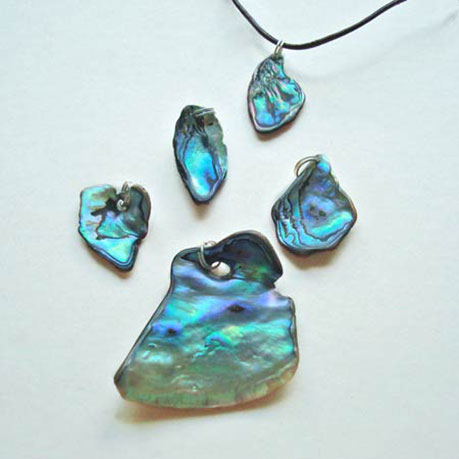 Paua Shell Pendants